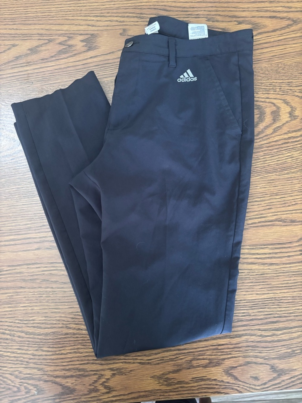 adidas Men's Black Performance Chinos